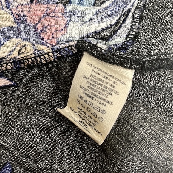 Free People Tree Swing Oversized Tunic in Night SZ XS - Picture 7 of 7